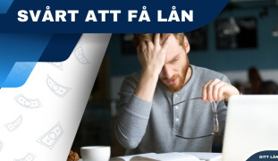 Svårt att få lån