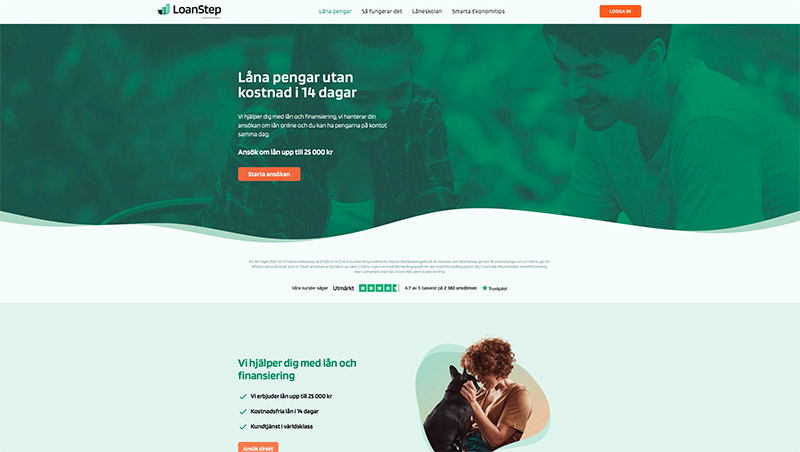 hemsida loanstep