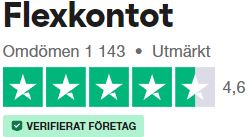 Flexkontot betyg trustpilot